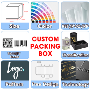 กล่องพลาสติกใสสำหรับจัดแสดงขายปลีกกล่องบรรจุภัณฑ์พลาสติก PET - Product Image 6