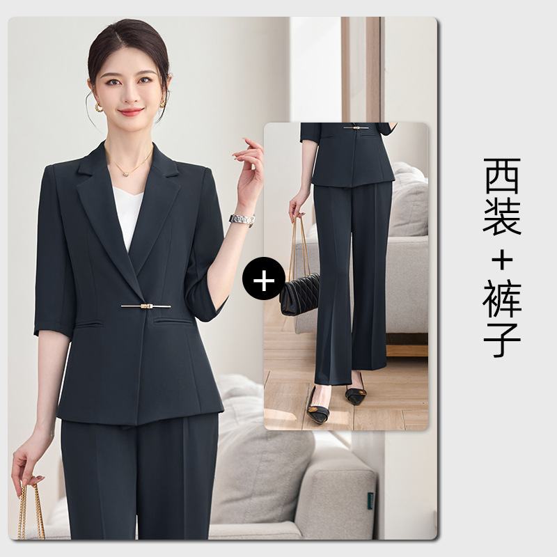 Black suit pants