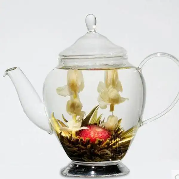 Té de Flores diferentes florecientes, té de flores artísticas, Bola de té de flores chinas