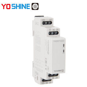 Yoshine ac12v/24V/110V/220V và DC12V/24V 10A 3pdt Rơle đơn ổn thích hợp để lắp đặt trên đường ray 35mm - Product Image 5