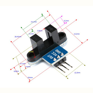 <strong>IR</strong> Infrared Speed <strong>Sensor</strong> Module Distance Measurement Detection Optocoupler Smart Car/Robot