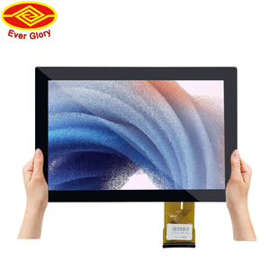 10,1 Zoll wasserdichtes kapazitives Touch panel für Schiffs ausrüstung mit AG/AR/AF Anti-Noise Optical Bonding <span class=keywords><strong>Touchscreen</strong></span> Overlay Ki