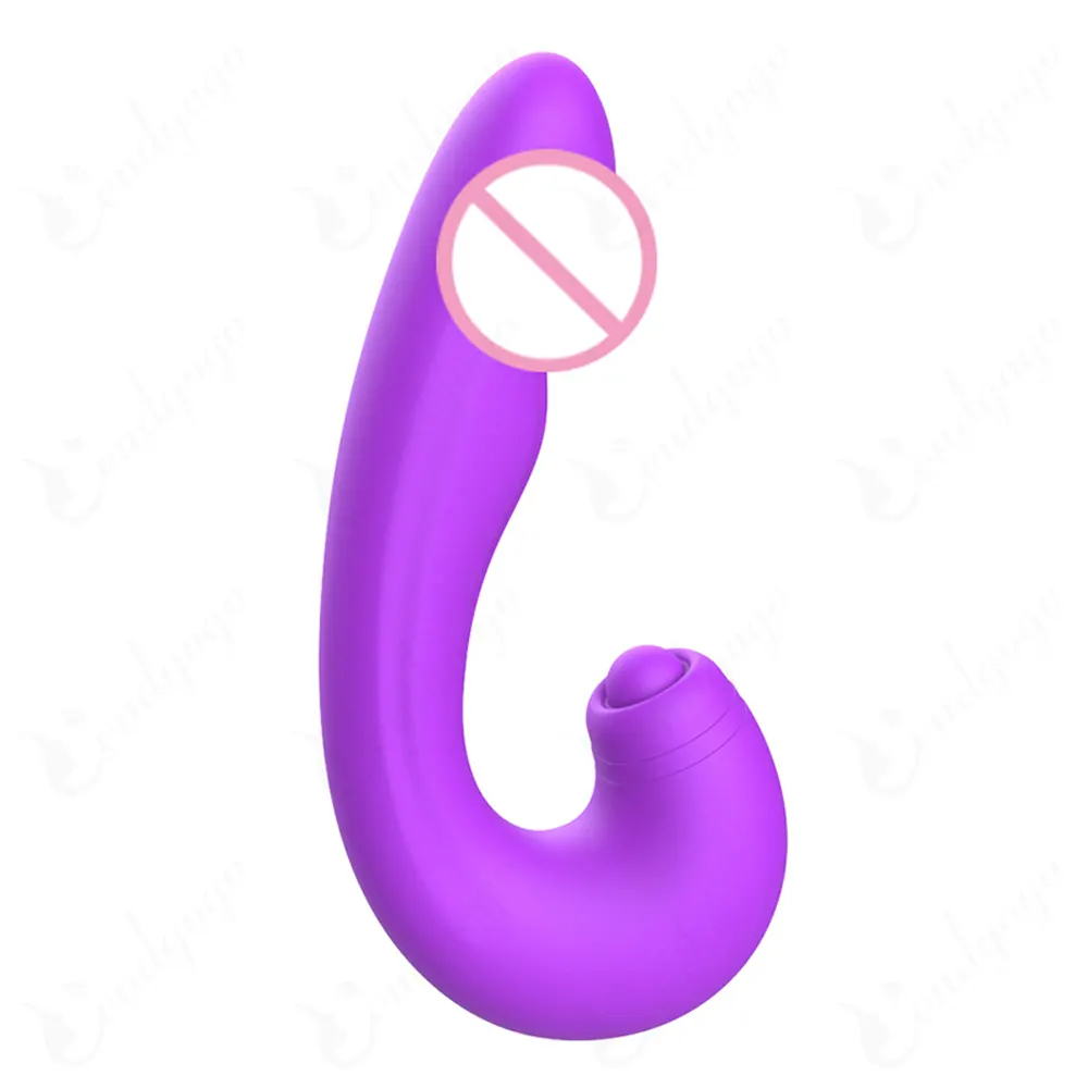 Proprietary Technology Doppelhahn-Vibrator vom Typ C mit 5-Frequenz-Offset und 5-Frequenz-Tap-Sexspielzeug für Frauen