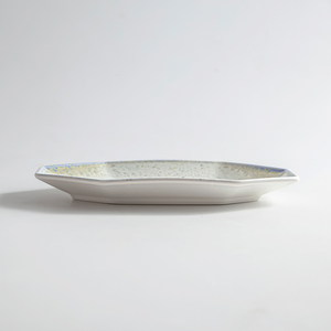 欧洲设计餐厅烧烤分子盘陶瓷盘矩形主菜瓷盘套装餐具 - Product Image 3