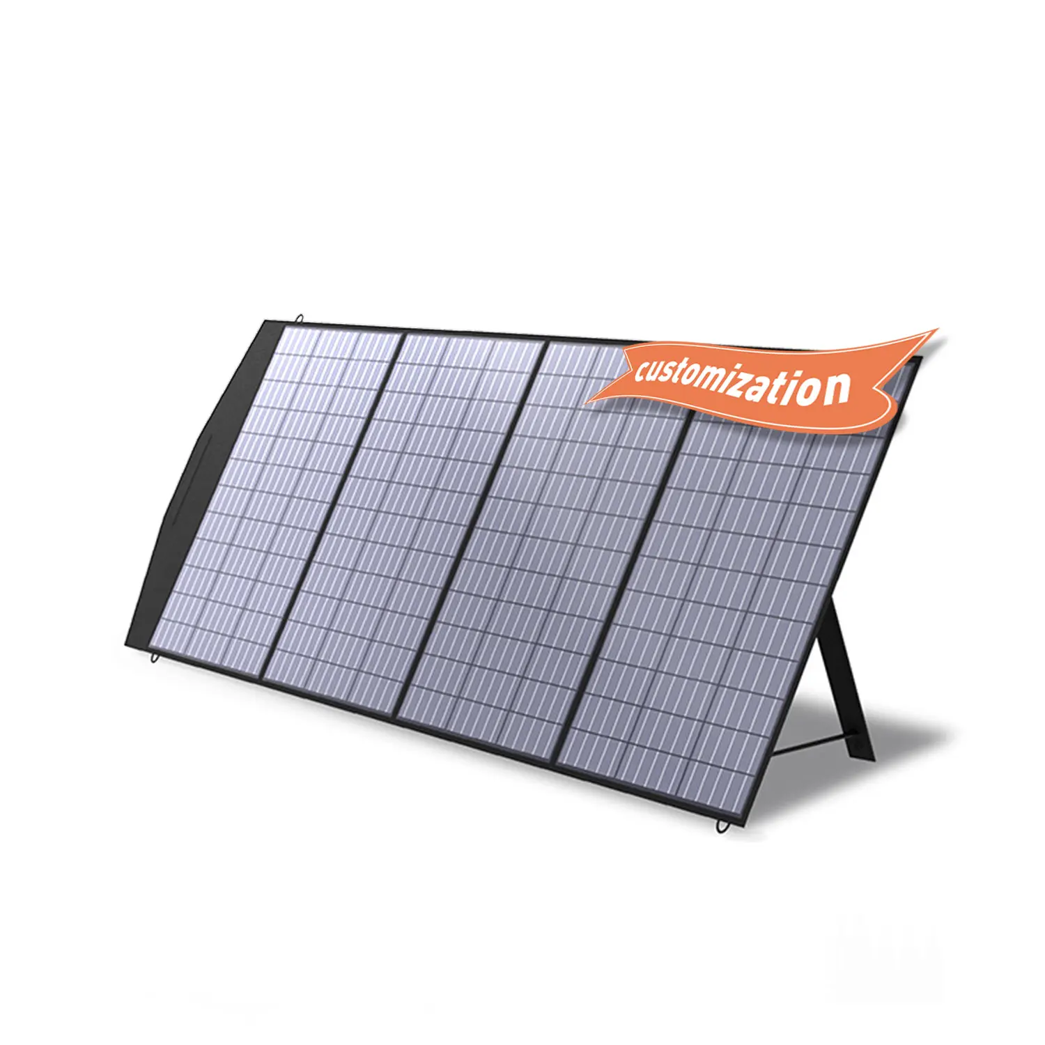 Özelleştirme 100W 200w 400w PET taşınabilir güneş katlanır Panel açık kamp güneş enerjisi panelleri GÜNEŞ PANELI kitleri