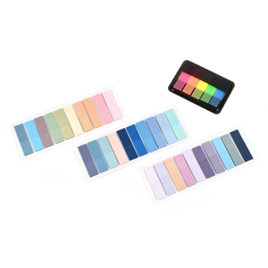 Index Stickers Custom <strong>Notebook</strong> with Self-Adhesive Reminder Page Marker Colorful Transparent Plastic PET Sticky Note Pad <strong>Notepad</strong> - Product Image 6