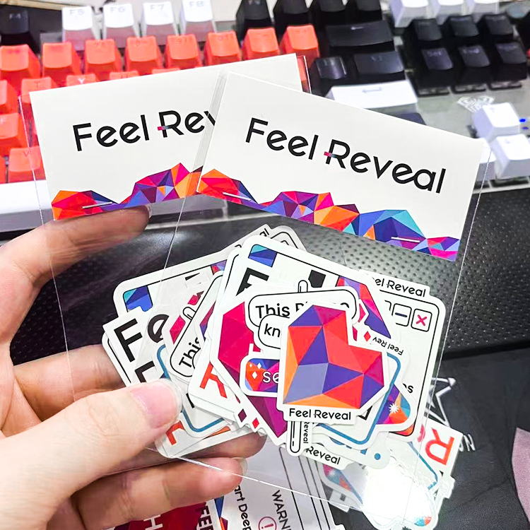 Pacchetto adesivo-colori personalizzati esempio F
