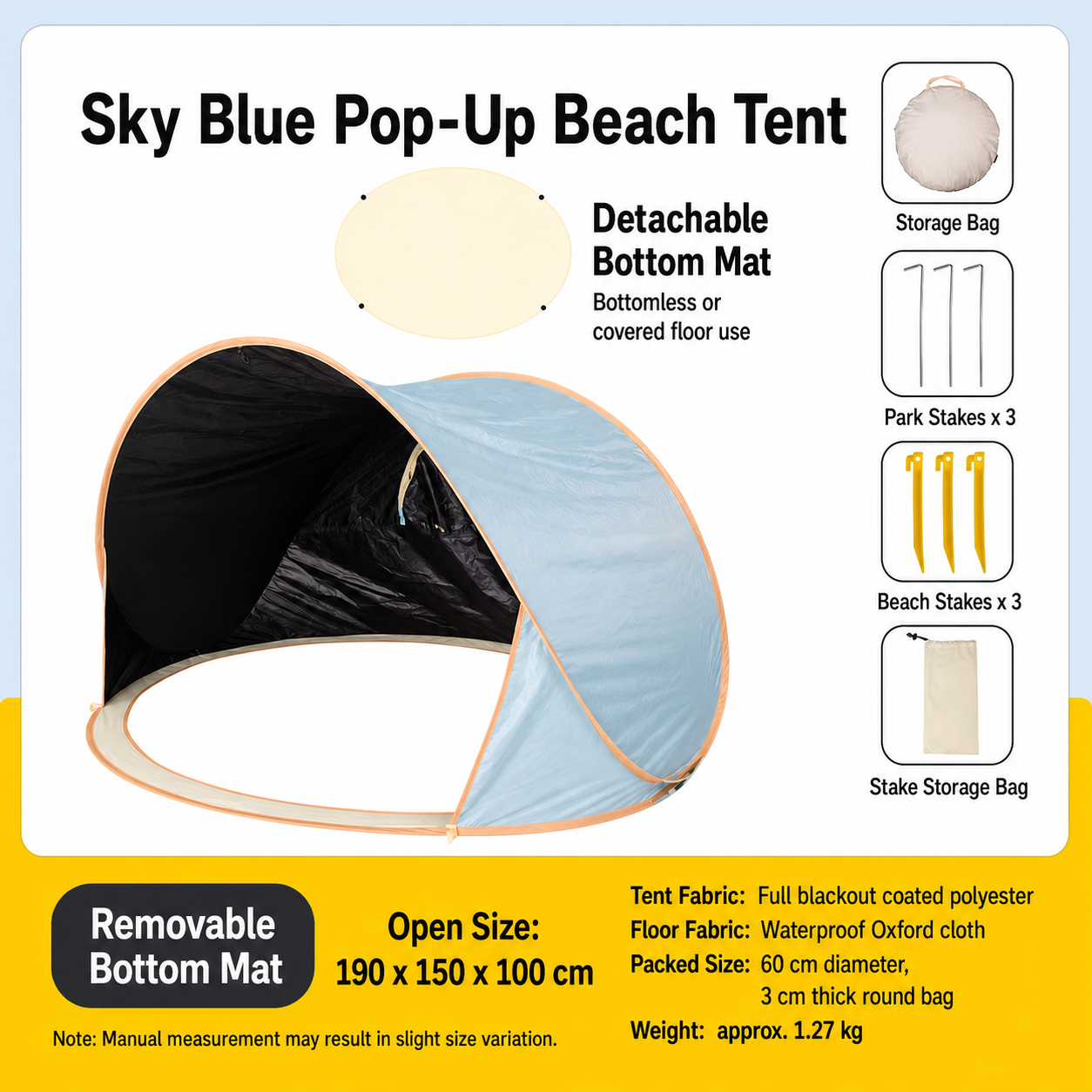 underwater world detachable bottom