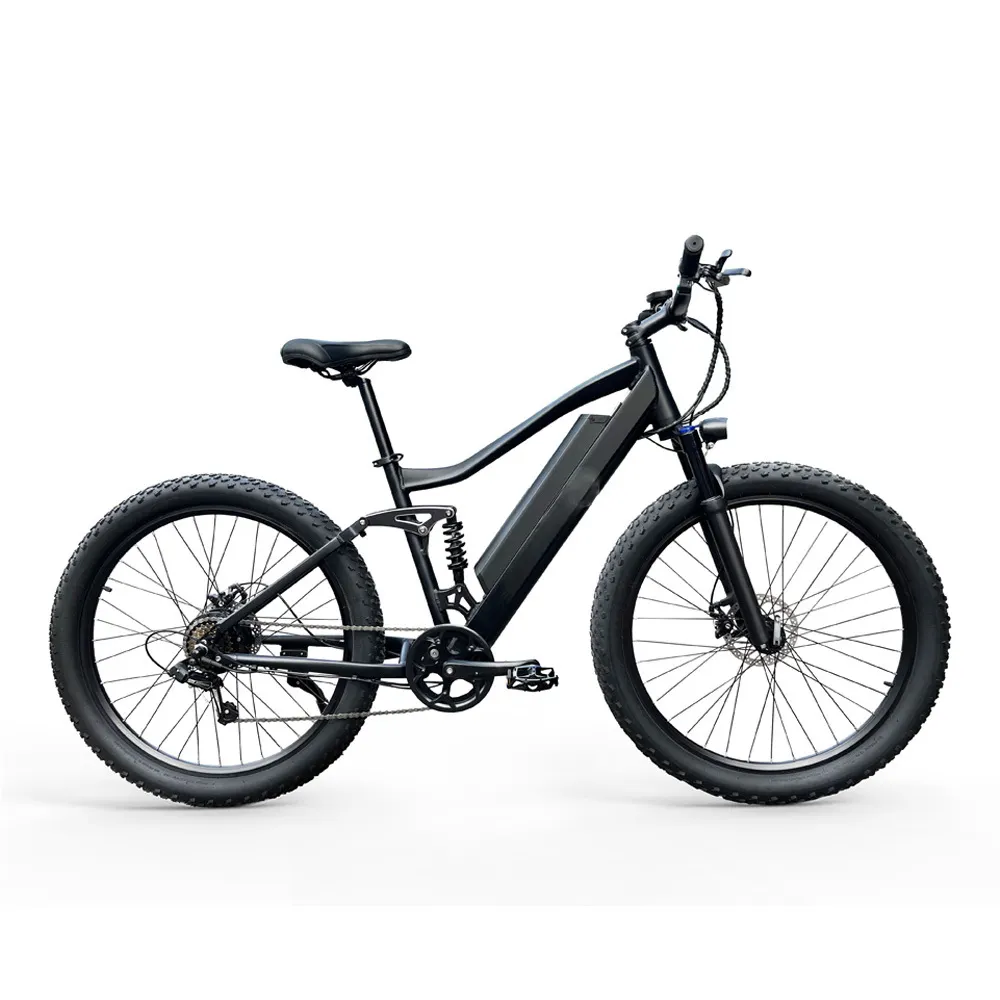Vélo électrique de montagne de 26 pouces, 1000W, 17,5 ah, avec batterie au Lithium, moteur de 48V, en alliage d'aluminium