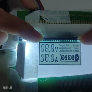 Werkseitig benutzer definiertes 7-Segment-Monochrom-LCD-Modul Günstige 14-Segment-TN/HTN/STN/FSTN/VA-Bildschirm optionen - Product Image 6