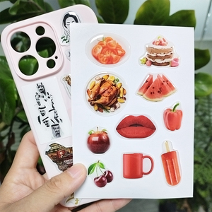 Pvc水晶滴塑贴纸定制三维卡通不干胶商标标签3d贴纸 - Product Image 2