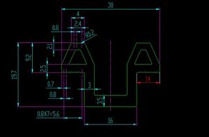 35mm pannello solare alluminio morsetti di montaggio centrale e centrale pannello solare centro C morsetto tetto e staffa di montaggio - Product Image 5