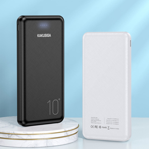 KAKUSIAG KSC-660 Lingtu Series Power Bank-10000mAh Two <strong>Outputs</strong> Two Inputs Two <strong>Devices</strong> Charging at the Same Time