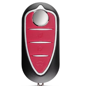 交換用カーキーシェルAlfa Romeo Mito Giulietta 159 GTAキーシェルレッドSIP22ブレード3ボタンキーシェル - Product Image 1