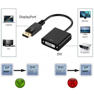 カスタマイズされたコンバータDPディスプレイポートオスからDVI DVI-D女性ビデオコンバータアダプタケーブル1080P PCコンピュータ用 - Product Image 6