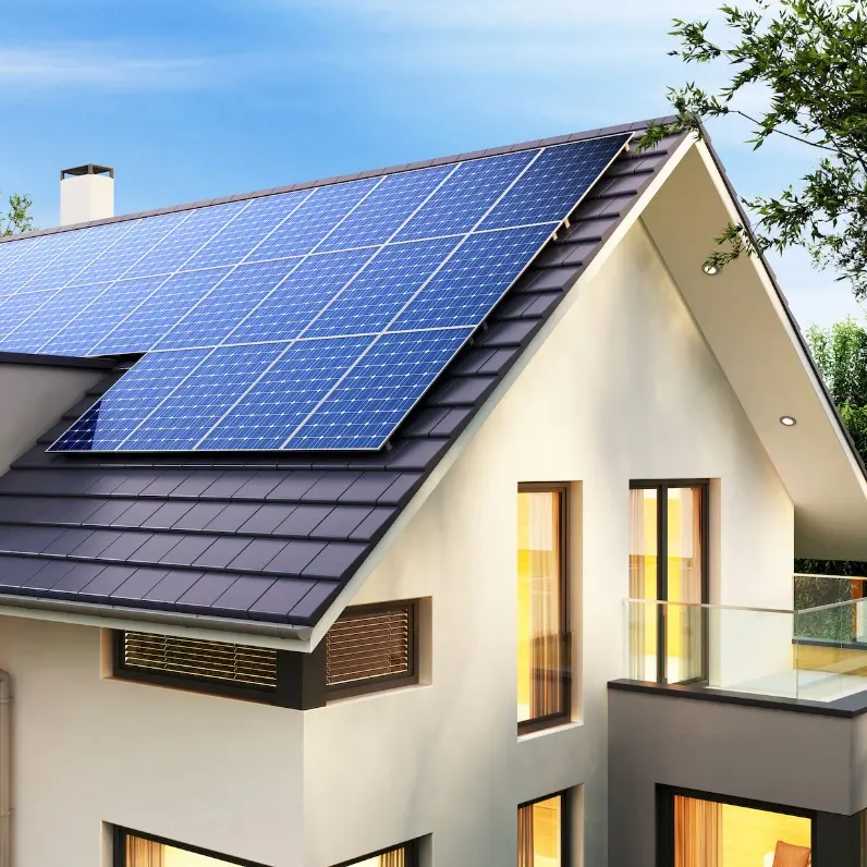 Prezzo inferiore e tecnologia sofisticata pannello solare 500w 450w 400w pannello solare per la casa