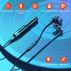 Digitaler Sprach rekorder Digitaler sprach aktivierter Aufnahme stift MP3-Wiedergabe Band rekorder für Vorträge, Besprechungen, Interviews PQ140 - Product Image 3