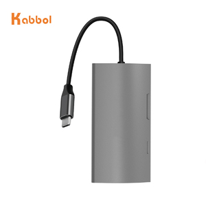 CE FCC Rohs列出9合1 USB C集线器3.0型C 3.1 4端口多分离器适配器OTG用于PC电脑配件 - Product Image 4