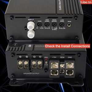 AMPX1000D araba Stereo Mono amplifikatör 2800W 1D güçlü bas Subwoofer Amp D sınıfı araba amplifikatör monoblok - Product Image 4