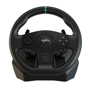 Özel V9 kablolu titreşim üç pedallar direksiyon tekerlekler PC PS4 PS4 one & serisi anahtar için - Product Image 1