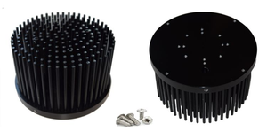 Factory Customize Extruded Round Shape Aluminum <strong>Heatsink</strong> with Cnc Milling Holes - Product Image 5
