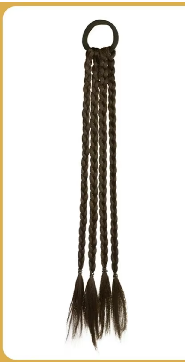 Four boxing braids-light brown-single pack