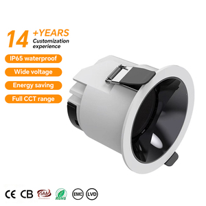 Zigbee <span class=keywords><strong>LED</strong></span> 40 Wát <span class=keywords><strong>COB</strong></span> Downlight với E27 cơ thể nhà ở 90 mét cut-out chiếu sáng kiến trúc không thấm nước cho khách sạn IP65 đánh giá - Product Image 1