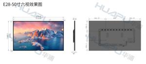 50 inch Slimline LCD quảng cáo kỹ thuật số hiển thị Android HD media <span class=keywords><strong>player</strong></span> Màn hình LCD cho nhà hàng Cửa hàng bán lẻ - Product Image 6