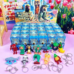 NW Arrival Shan hai Jing hình bí ẩn hộp sưu tầm tung Hành động Hình mù hộp PVC Keychain trang trí quà tặng khuyến mãi - Product Image 5