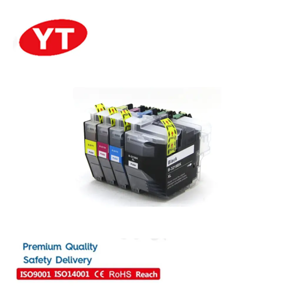 Yelbes 3219 LC3219 LC3219XL Cartucho De Tinta Compatível Cor Premium InkJet para Brother MFC-J6530DW Printer