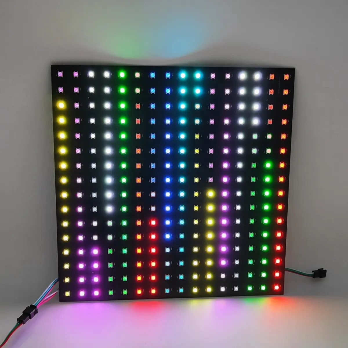 DC5V 12V WS2811/WS2812B/SK6812 Digital RGB led matrix panel light/5V 2812B display Led matrix light