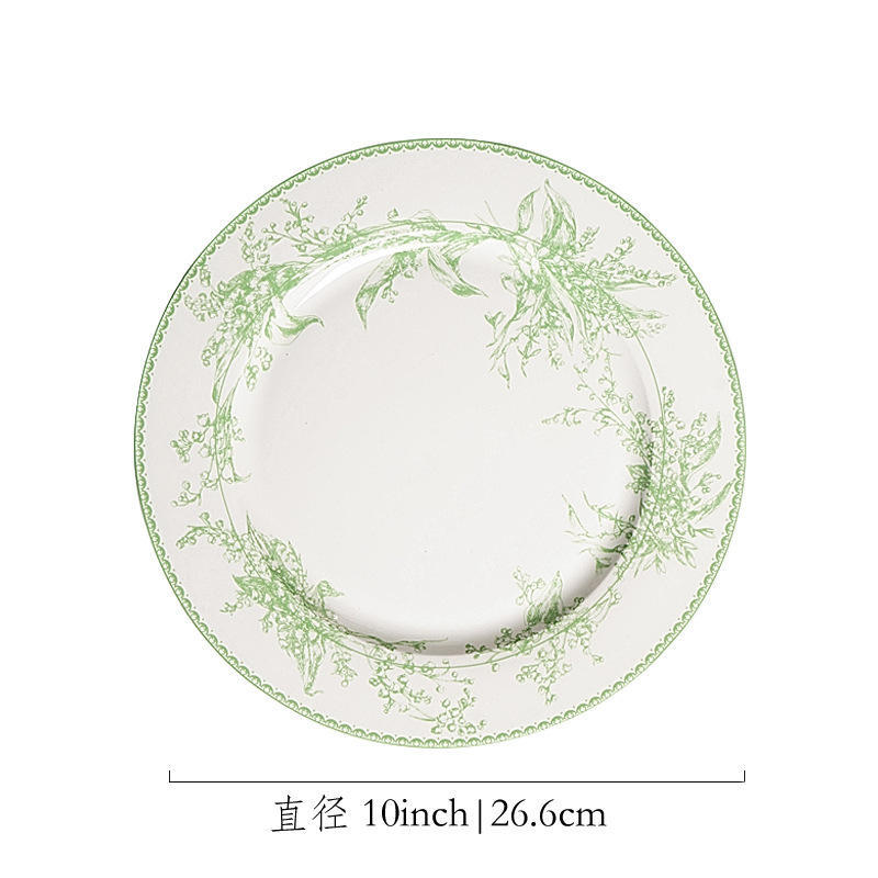 Vein 10 inch plate