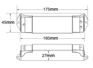 SKYDANCE LV-L 12-48VDC 0-10V или 1-10V светодиодный диммер - Product Image 5