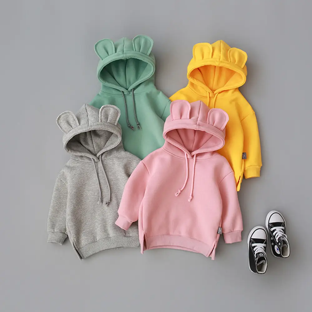 OEM Customized Cheap Wholesale Muti Color children/ baby girl hoodie sweatshirt
