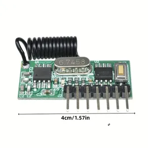 4チャンネルユニバーサルデコード受信モジュールを学ぶプロのワイヤレスリモコン - Product Image 3