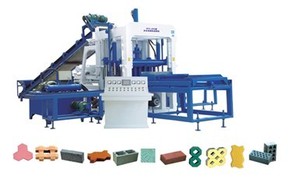 QT6-15コンクリートブロック成形とレンガ製造機械を使用したコンクリートブロックの様々な仕様の自動生産 - Product Image 3
