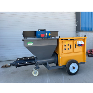 Hochwertige Sand zement pumpe Mörtels prüh lackier maschine Kitt Sprüh maschine Wandputz - Product Image 2