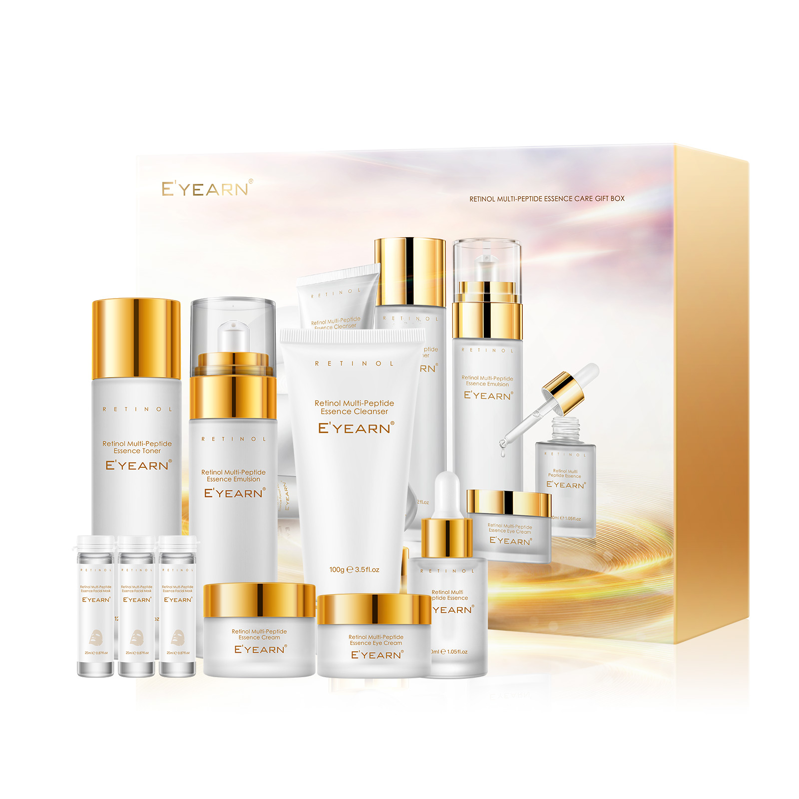 Retinol Peptides Skin Care Set