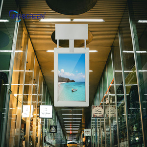 Ingscreen หน้าต่าง LCD 13แอนดรอยด์โปร่งใสสองด้าน IP65 CMS สำหรับโฆษณาในร่มข้อความภาพเคลื่อนไหวพร้อมฟังก์ชั่น SDK - Product Image 3