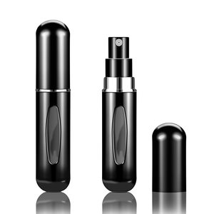 Grosir botol semprot parfum Mini, kotak perawatan diri Mewah Unik botol kabut semprot parfum Mini <span class=keywords><strong>Atomizer</strong></span> aluminium perjalanan portabel 5ml 10ml - Product Image 4