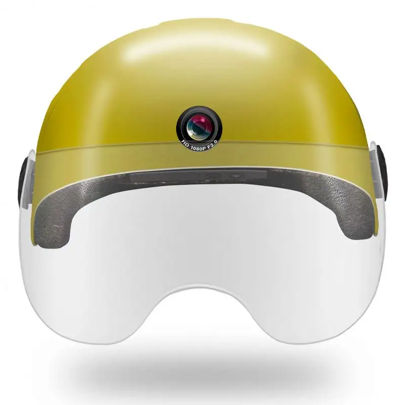 Auriculares Bluetooth para motocicleta y bicicleta con medio inalámbrico para auriculares naranja de alta calidad cascos con cable menos en casco de bicicleta