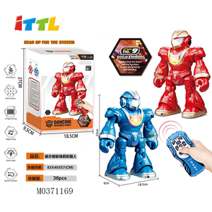 Früher ziehung Programmierung Fernbedienung elektrischer Tanz roboter mit/leichter Musik - Product Image 1
