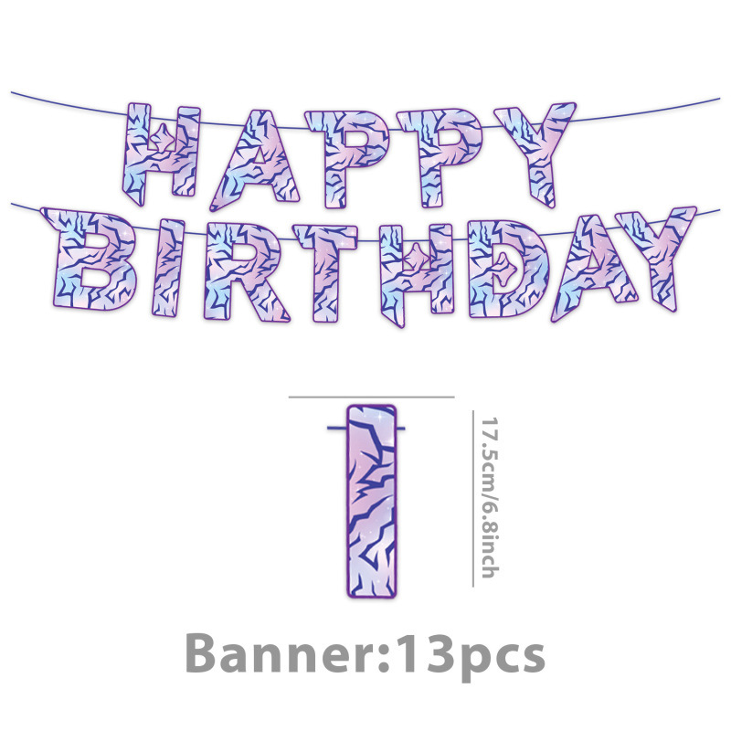 Bannière colorée-1 D