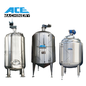 Özelleştirilebilir 1000L 2000L 3t 5T karıştırıcı karıştırma tankı elektrikli/buhar isıtma mikser gıda sınıfı SUS304/316L GMP standart - Product Image 2
