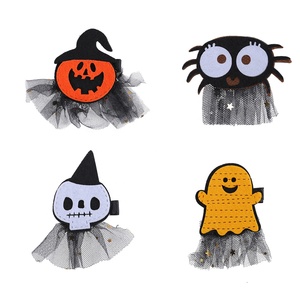 <span class=keywords><strong>2025</strong></span> Mới Phong Cách Vui Tóc <span class=keywords><strong>Clip</strong></span> Phụ Kiện Halloween Sáng Tạo Top <span class=keywords><strong>Clip</strong></span> Bí Ngô Ma Spider Đầu Bên Trang Trí - Product Image 5