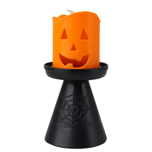 Joylit Hot Bán Halloween bí ngô đèn lồng trang trí LED nến đèn Halloween Đảng đạo cụ - Product Image 6
