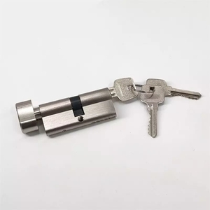 Gelişmiş güvenlik ve kullanıcı kolaylığı 70 tek açılış S çukur silindir 3 tuşları ve sekiz kolları kapı kilidi silindirleri - Product Image 3