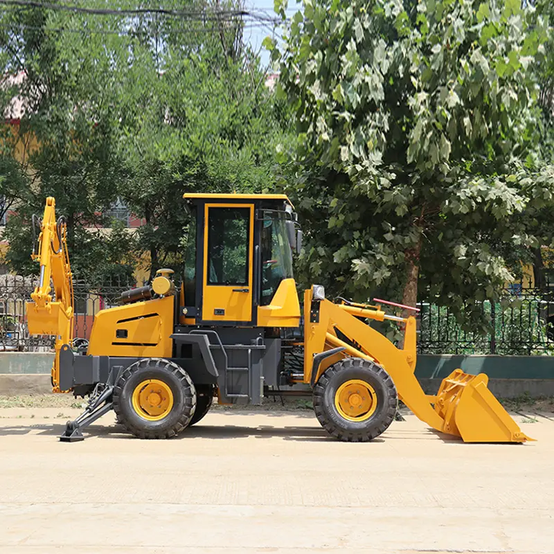 WZ10-20 Bán Hot Nhà Máy 4X4 Mini Nhỏ Front End Loader Backhoe Loader Để Bán