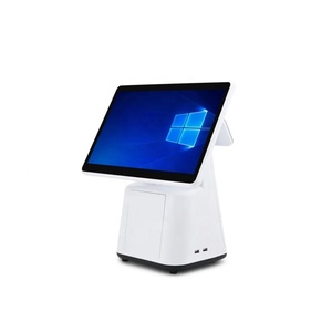 Sistema WINDOWS POS Máquina táctil todo en uno Pedido inteligente Supermercado Computadora Impresora Instalación Pago P70 - Product Image 4