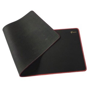 Mouse pad gaming para teclado, subolmação em fibra super delicada, branco e preto, estendido, simples, personalizável